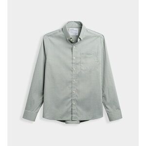 Men's AeroZero sport shirt olive gingham